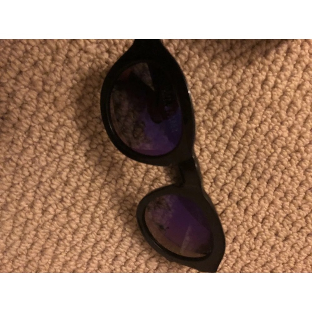 Diff purple sunglasses